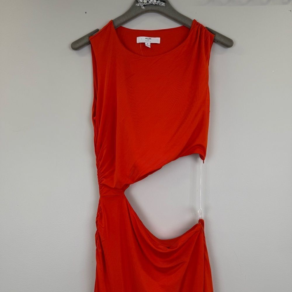 Atlein Collective Cutout Dress 💚 - Picture 8 of 11